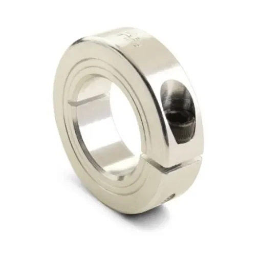Ruland Shaft Collar, One Piece, Clamp Screw, Bore 30mm, OD 54mm, W 15mm, Aluminium - MCL-30-A product image