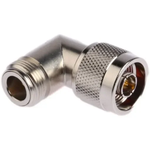 Radiall Straight 50O RF Adapter QMA Plug to SMA Socket 6GHz - R191911000 product image