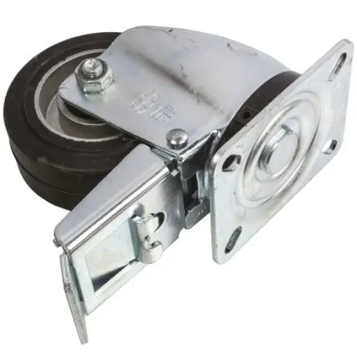 LAG Braked Swivel Castor Wheel, 150kg Capacity, 100mm Wheel - 16628 FR product image