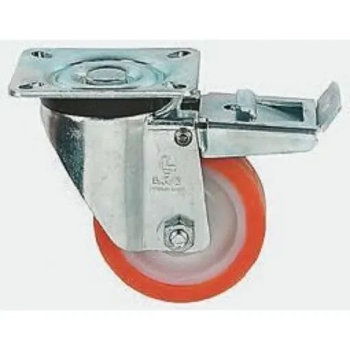 LAG Braked Swivel Castor Wheel, 250kg Capacity, 125mm Wheel - 19884 FR product image