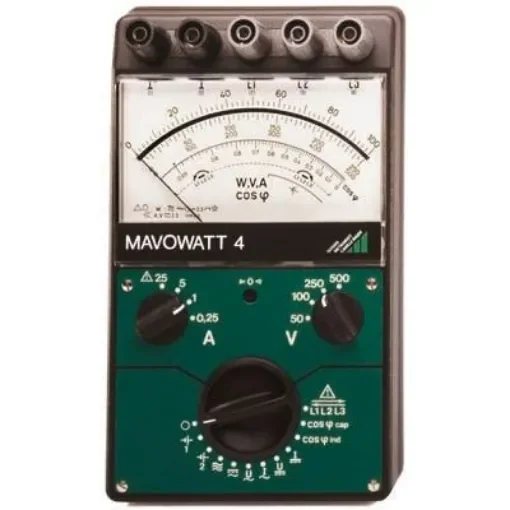 Gossen Metrawatt MAVOWATT 4 Power Meter, 25kW max, 25A ac max, 25A dc max, 500V dc max - GTM3033000R0001 product image
