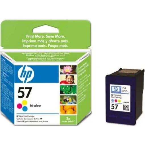 Hewlett Packard 57 Multi Colour Ink Cartridge - C6657AE product image