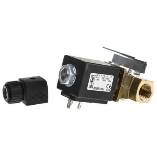 Burkert Solenoid Valve 089403, 2 port(s) , NC, 110 V ac, 1/2in product image