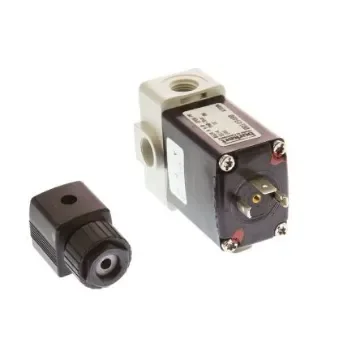 Burkert Solenoid Valve 061321, 2 port(s) , NC, 24 V dc, 1/4in product image