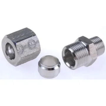 Legris Stainless Steel Pipe Fitting, Straight Hexagon Coupler, Male BSP 1/8in - 1805 08 10 product image