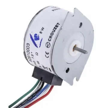 Crouzet Permanent Magnet Stepper Motor, 20mNm Torque, 12.7 V, 7.5°, 2mm Shaft - 82910003 product image