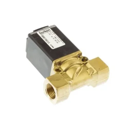 Burkert Solenoid Valve 078654, 2 port(s) , NC, 24 V ac/dc, 1/2in product image