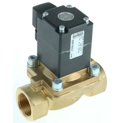 Burkert Solenoid Valve 078662, 2 port(s) , NC, 24 V ac/dc, 1in product image