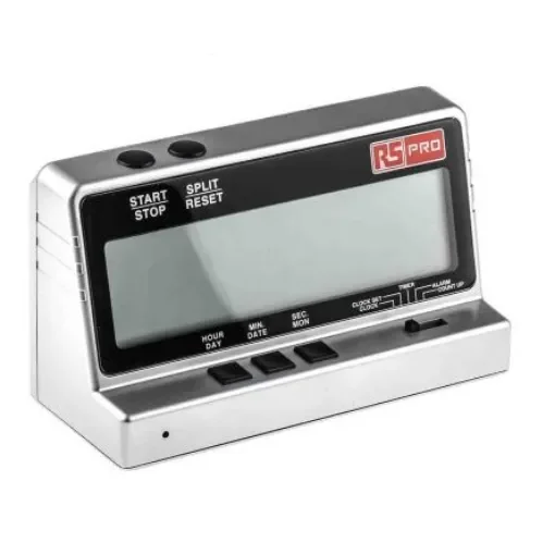 RS PRO Silver Desktop Timer - 4409805 product image