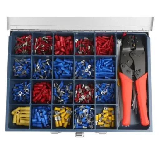 HellermannTyton 630 Pieces Insulated Terminal Crimp terminal Kit - A801632T 630PC TERMINAL KIT product image