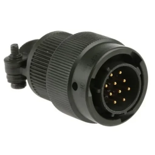 Amphenol Limited, 62GB 10 Way Cable Mount MIL Spec Circular Connector PlugOlive, Pin Contacts,Shell Size 12, Bayonet - 62GB-16F12-10PN product image