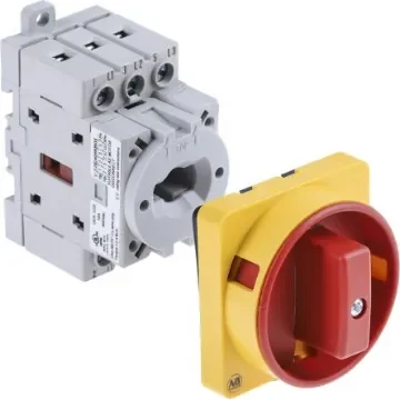Allen Bradley 3P Pole Isolator Switch - 16A Maximum Current, 7.5 hp, 7.5kW Power Rating, IP66 - 194E-A16-1753-4N product image