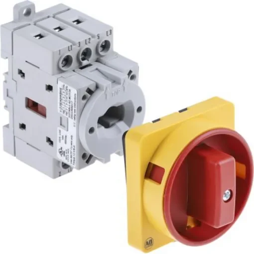 Allen Bradley 3P Pole Isolator Switch - 16A Maximum Current, 7.5 hp, 7.5kW Power Rating, IP66 - 194E-A16-1753-4N product image