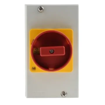 Allen Bradley 3P Pole Isolator Switch - 16A Maximum Current, 7.5kW Power Rating, IP66 - 194E-Y16M-1753-4N product image