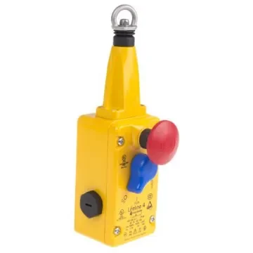 Allen Bradley Guardmaster 440E Rope Pull Switch, 125m, 4NC, Straight - 440E-L13147 product image