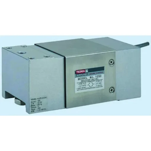 Tedea Huntleigh Single Point Load Cell, 1000kg Range, Compression Measure - 1250-1000-F000-RS product image