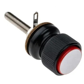 RS PRO Red Terminal Post, 3kV, 30A, M6 Thread - 444775 product image