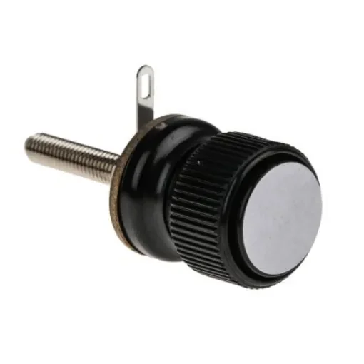 RS PRO Black Terminal Post, 3kV, 30A, M6 Thread - 444781 product image