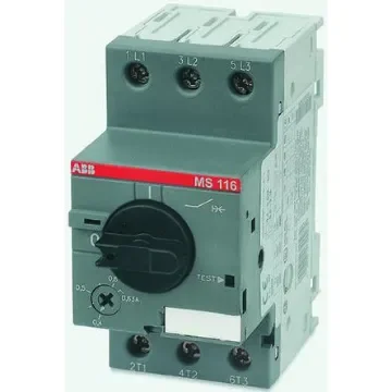 ABB Motor Protection Circuit Breaker - 1SAM250000R1001  MS116-0.16 product image