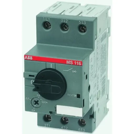 ABB Motor Protection Circuit Breaker - 1SAM250000R1001  MS116-0.16 product image