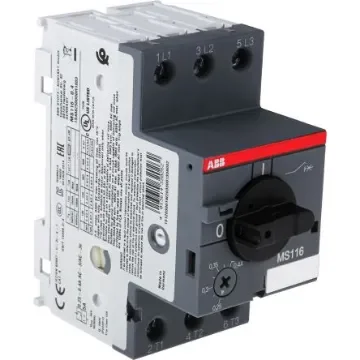 ABB Motor Protection Circuit Breaker - 1SAM250000R1003  MS116-0.4 product image