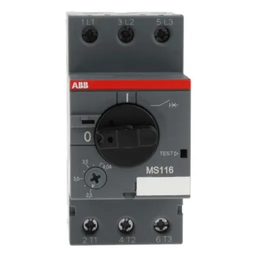 ABB 4 A Motor Protection Circuit Breaker, 690 V - 1SAM250000R1008  MS116-4.0 product image