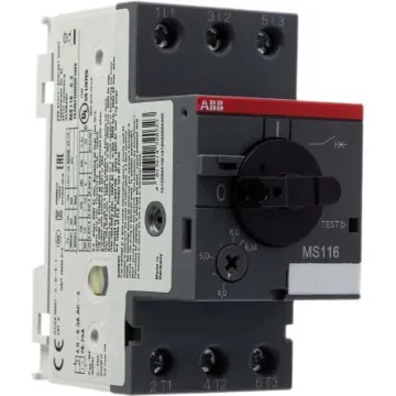 ABB 6.3 A Motor Protection Circuit Breaker - 1SAM250000R1009  MS116-6.3 product image