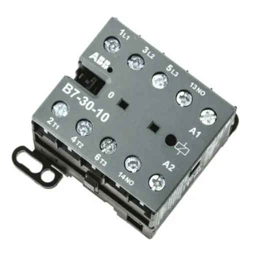 ABB B7 B7 Contactor, 24 V ac Coil, 3-Pole, 20 A, 5.5 kW, 3NO, 690 V ac - GJL1311001R0101  B7-30-10-01 product image