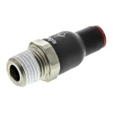 Legris 7995 Non Return Valve R 1/4 Male Inlet, 6mm Tube Outlet, 1 to 10bar - 7995 06 13 product image