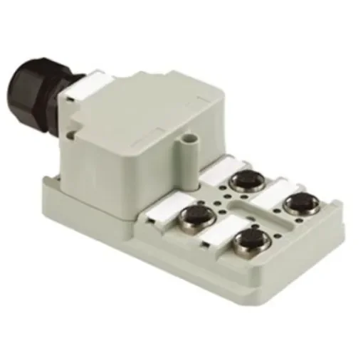 Weidmuller SAI Series Sensor Box, M12, 5 way, 4 port - 1701230000 product image