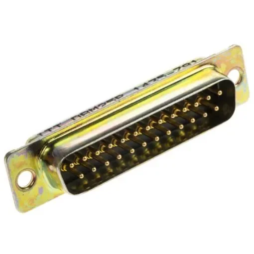 ITT Cannon D*M 25 Way Panel Mount D-sub Connector Plug - 053513-0022 product image