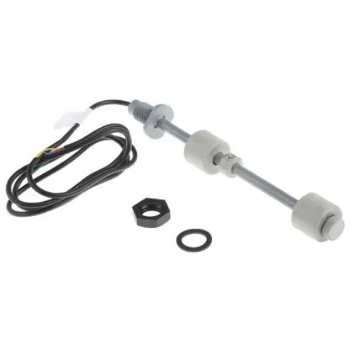 Sensata Cynergy3 RSF66 Series Internal Polyphenylene Sulfide Float Switch, Float, 1m Cable, Direct Load, 240V ac Max, - RSF66B50B150 product image