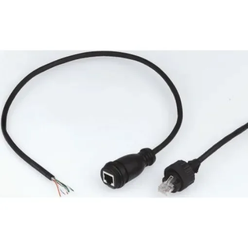 Brad from Molex, 5m Cat5e, Black RJ45 to Male Unterminated, F/UTP Shielded, Terminated PUR Sheath - 1201088011 product image
