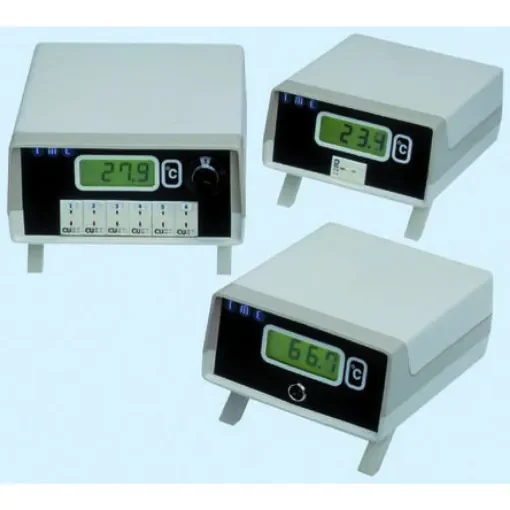 RS PRO 6000 Thermocouple Bench Top Thermometer for Industrial, Scientific Use, E, J, K, N, R, S, T Probe, 1 Input(s), - 4464032 product image