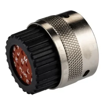 ITT Cannon Circular Connector, 15 Contacts, Cable Mount, Plug, Female, IP67, Trident Neptune Series - TN6S16-0213S1L / 192900-0581 product image