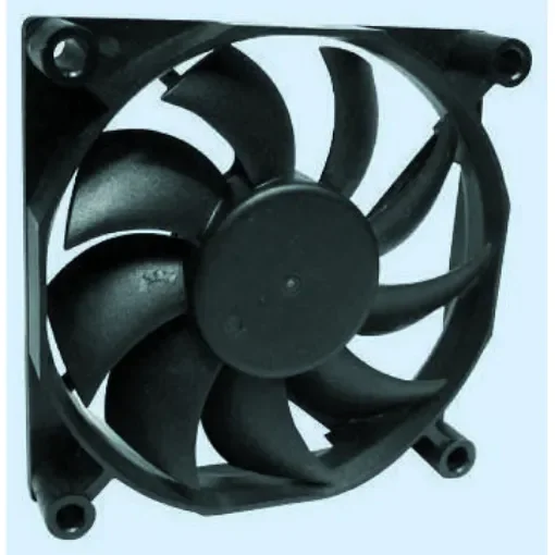 Micronel FMA Series Axial Fan, 24 V dc, DC Operation, 42.96m³/h, 1.92W, 80mA Max, 80 x 80 x 16mm - FMA8024BS-M product image
