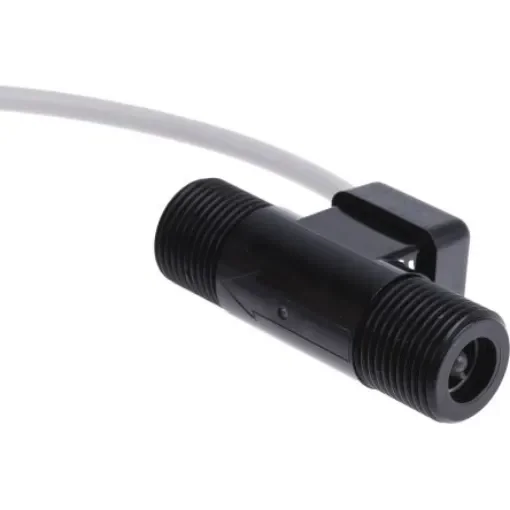 Gems Sensors FT-110 Series Turbine Flow Sensor for Liquid, 1 L/min Min, 15 L/min Max - 173939-C product image