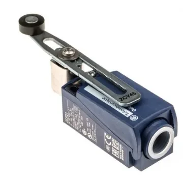 Telemecanique Sensors OsiSense XC Series Lever Limit Switch, NO/NC, IP66, IP67, DP, Plastic Housing, 240V ac Max, 10A - XCKP2145P16 product image