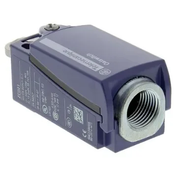 Telemecanique Sensors OsiSense XC Series Plunger Limit Switch, NO/NC, DP, Zinc Alloy Housing, 240V ac Max, 3A Max - XCKD2102P16 product image