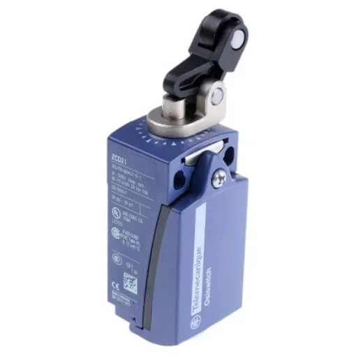 Telemecanique Sensors OsiSense XC Series Plunger Limit Switch, NO/NC, IP66, IP67, DP, Zinc Alloy Housing, 240V ac Max, - XCKD2127P16 product image