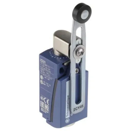 Telemecanique Sensors OsiSense XC Series Lever Limit Switch, NO/NC, DP, Zinc Alloy Housing, 240V ac Max, 3A Max - XCKD2145P16 product image