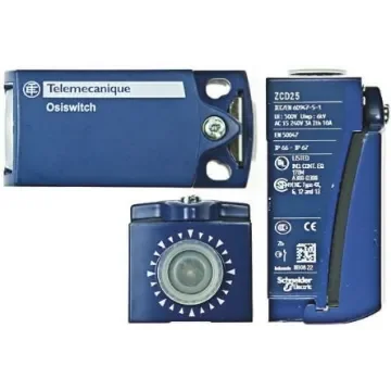Telemecanique Sensors OsiSense XC Series Limit Switch, NO/NC, DP, Metal Housing, 240V ac Max, 1.5A Max - ZCD25 product image