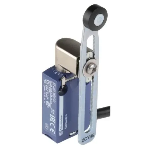 Telemecanique Sensors OsiSense XC Series Lever Limit Switch, NO/NC, IP66, IP67, IP68, DP, Zinc Alloy Housing, 240V ac - XCMD2145L1 product image