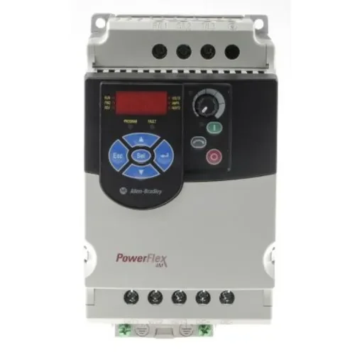 Allen Bradley Inverter Drive, 3.7 kW, 3 Phase, 400 V ac, 8.7 A, PowerFlex 4M Series - 22F-D8P7N113 product image