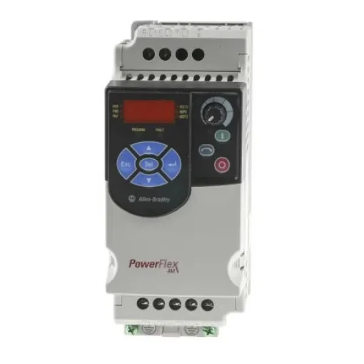 Allen Bradley Inverter Drive, 0.75 kW, 1 Phase, 240 V ac, 4.2 A, PowerFlex 4M Series - 22F-A4P2N113 product image