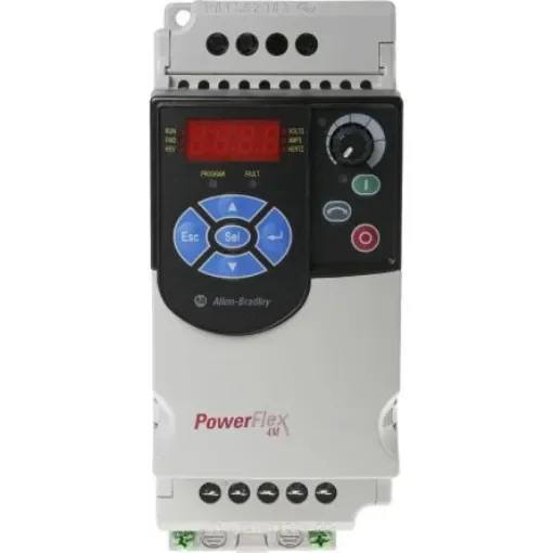 Allen Bradley Inverter Drive, 0.4 kW, 1 Phase, 230 V ac, 2.5 A, PowerFlex 4M Series - 22F-A2P5N113 product image