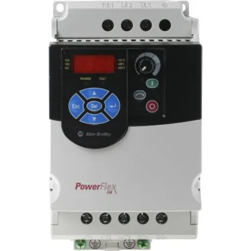 Allen Bradley Inverter Drive, 2.2 kW, 3 Phase, 480 V ac, 6 A, PowerFlex 4M Series - 22F-D6P0N113 product image