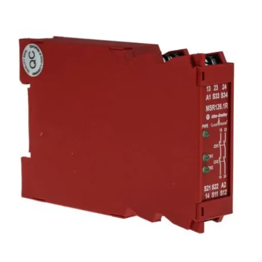 Allen Bradley 440R / MSR126.1R Safety Relay, 230V ac, Dual-Channel, 2 Safety Contacts - 440R-N23118 product image