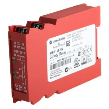 Allen Bradley 440R / MSR126.1R Safety Relay, 24V ac/dc, Dual-Channel, 2 Safety Contacts - 440R-N23120 product image