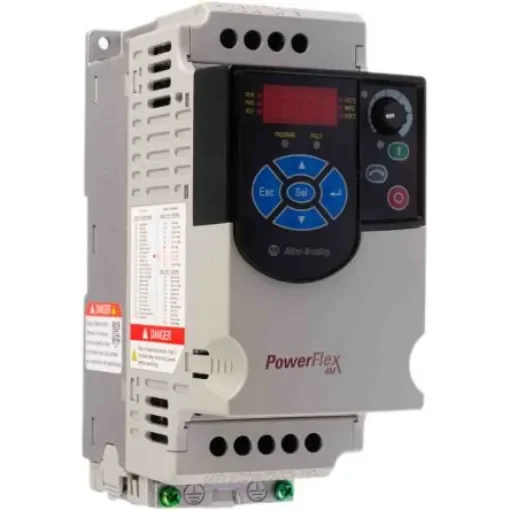 Allen Bradley Inverter Drive, 0.4 kW, 1 Phase, 240 V ac, 2.5 A, PowerFlex 4M Series - 22F-A2P5N103 product image